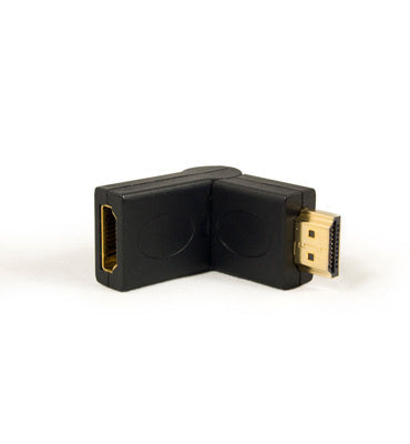 Legrand AC2103V1 | HDMI Adapter, Hinged, Male to Female, 19 Pin, 2.76" Length x 1.18" Width x 0.59" Height, Black