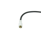 Legrand AC2103BK | Subwoofer Cable, Universal-1, In-Wall, 3?Length, CMG/CL2/FT4 Jacket, Gold Plated Connector, Black