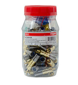 Legrand AC300450 | Plug, RG6U/Quad Shield RCA, 2.9" Width x 2.9" Depth x 5.56" Height, Nickel Plated Brass, For Cable, 10 per Pack