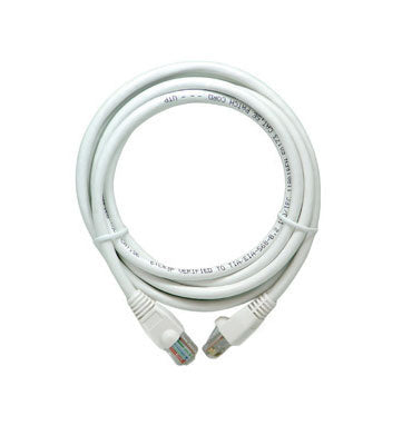 Legrand AC3503WHV1 | Patch Cable, Snagless, Cat 5E, RJ45 Input Plug, 4-Pair 24 AWG Conductor, 3?Length, Fire-Retardant PVC, White