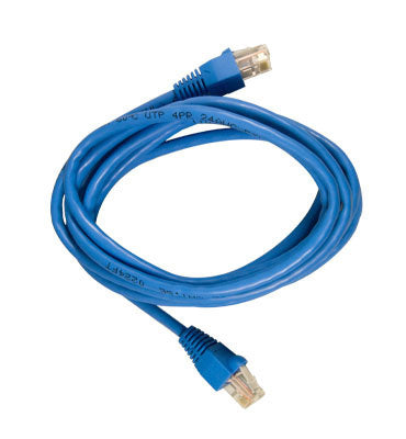Legrand AC3625BEV1 | Patch Cable, Snagless, Cat 6, RJ45 Male Input Plug, 4-Pair 24 AWG Conductor, 25’ Length, Fire-Retardant PVC, Blue