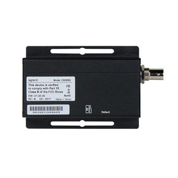 Legrand CM2002 | Single Channel Video Server, RJ45/BNC/Phoenix Connector