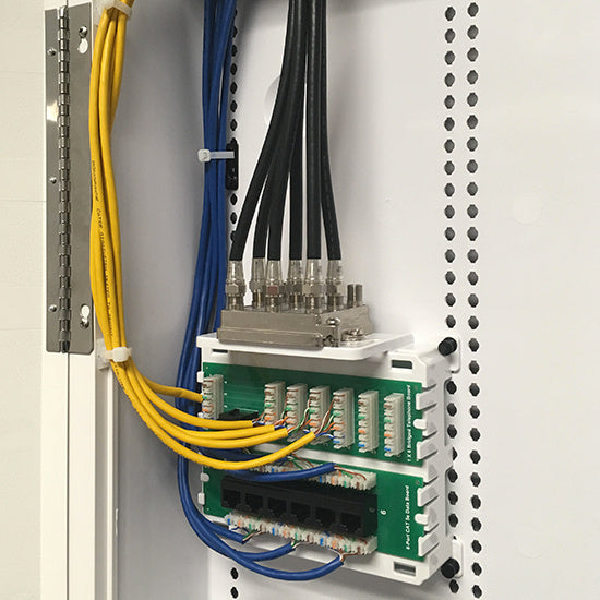 Legrand CO1156 | TRIO COMBO MODULE - 6X8 WITH CAT5E DATA