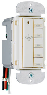 Legrand DRD9I | In Wall RF Fan Speed Controller - Ivory