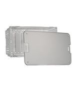Legrand EN0802 | Enclosure Kit, Low Voltage, Structured Wiring, 8", White, With Enclosure/Cover/6-Way Phone Module/4-Way Coax Splitter