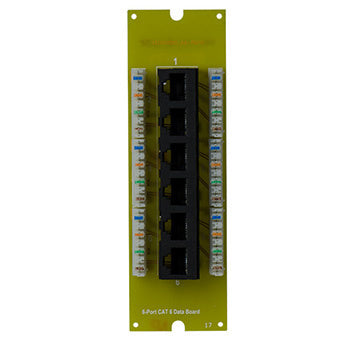 Legrand EN0804 | Enclosure Kit, Low Voltage, Structured Wiring, 8", ABS Plastic, White, With Enclosure/Cover/6-Way Phone Module/4-Way Coax Splitter/6-Port Cat 6 Data Board
