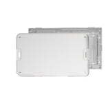 Legrand EN0804 | Enclosure Kit, Low Voltage, Structured Wiring, 8", ABS Plastic, White, With Enclosure/Cover/6-Way Phone Module/4-Way Coax Splitter/6-Port Cat 6 Data Board