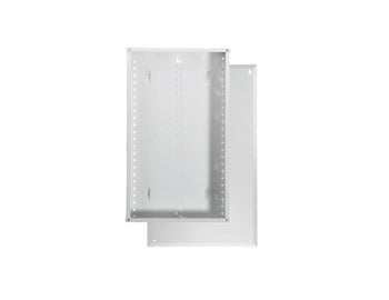 Legrand EN2000 | Enclosure, 14.25" Width x 3.6" Depth x 20" Height, 20 Gauge Cold Rolled Steel, Protective Powder Coated, Glossy White, With Screw-On Cover