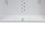 Legrand EN4280 | Enclosure, 14.25" Width x 3.6" Depth x 42" Height, 20 Gauge Cold Rolled Steel, Protective Powder Coated, Glossy White