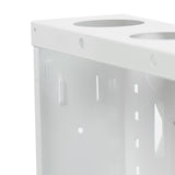Legrand EN4280 | Enclosure, 14.25" Width x 3.6" Depth x 42" Height, 20 Gauge Cold Rolled Steel, Protective Powder Coated, Glossy White