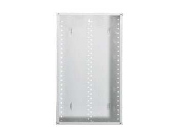 Legrand EN2885 | Enclosure, 14.25" Width x 3.6" Depth x 28" Height, 20 Gauge Cold Rolled Steel, Protective Powder Coated, Glossy White, With Stackable Knockout