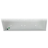 Legrand EN4285 | Enclosure, 14.25" Width x 3.6" Depth x 42" Height, 20 Gauge Cold Rolled Steel, Protective Powder Coated, Glossy White, With Stackable Knockout