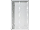 Legrand EN4285 | Enclosure, 14.25" Width x 3.6" Depth x 42" Height, 20 Gauge Cold Rolled Steel, Protective Powder Coated, Glossy White, With Stackable Knockout