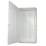 Legrand ENP3050NA | Structured Wiring Enclosure, 17.1" Width x 5.77" Depth x 31.75" Height, ABS Plastic, White