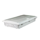 Legrand ENP3050NA | Structured Wiring Enclosure, 17.1" Width x 5.77" Depth x 31.75" Height, ABS Plastic, White