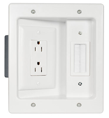Legrand HT2102WHV1 | Flat Panel TV Connection Kit