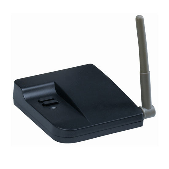 Legrand MR232G | RF Lighting Control Interface, Shelf Top Mount, RS232 to RF, 9 to 12 Volt DC, 50 Milliampere, 900 Megahertz, 4.4" Width x 7.25" Depth x 2.75" Height, Black