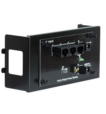 Legrand PW1013 | Intuity Bridge Power Module, 18 Watt, 1.5 Ampere, RJ45, 6.5" Length x 3" Width x 3" Height, With Cold Rolled Steel Mounting Bracket
