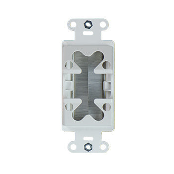 Legrand WP1014WHV1 | Cable Access strap with Wall Plate (Consumer Pkg), White