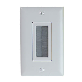 Legrand WP1014WHV1 | Cable Access strap with Wall Plate (Consumer Pkg), White