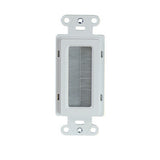 Legrand WP1014WHV1 | Cable Access strap with Wall Plate (Consumer Pkg), White