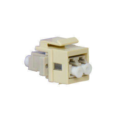 Legrand WP1210IV | Keystone Insert, MT-RJ Multi-Mode Fiber Female-to-Female Coupler, 0.7" Length x 4" Width x 6" Height, Ivory