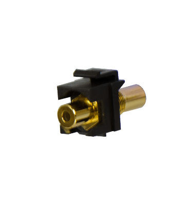 Legrand WP1215BR | Keystone Insert, 3.5 MM Stereo Coupler, 0.7" Length x 4" Width x 6" Height, Brown