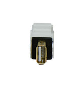 Legrand WP1220WH | Keystone Insert, USB 2.0 A/A Coupler, 0.65" Length x 4" Width x 6" Height, White