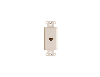 Legrand WP3210LA | Pre-Configured 1-Port Strap, 1 RJ45, Light Almond