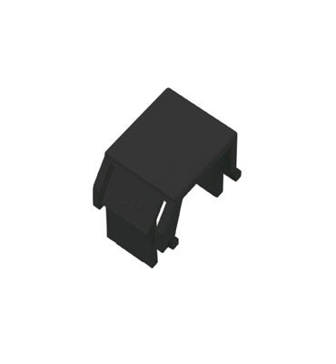 Legrand WP3455BK | Keystone Insert, Audio/Video, Blank, 0.87" Length x 0.67" Width x 0.79" Depth, ABS Plastic, Black, 10 per Pack