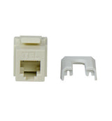 Legrand WP3473LA | Keystone Insert, Quick-Connect, Telephone, Cat 3, RJ25, 6P6C, 0.7" Length x 4" Width x 6" Height, ABS Plastic, Light Almond