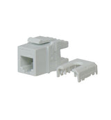 Legrand WP3473WH | Keystone Insert, Quick-Connect, Telephone, Cat 3, RJ25, 6P6C, 0.7" Length x 4" Width x 6" Height, ABS Plastic, White