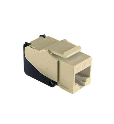Legrand WP3560LA | Keystone Insert, Snap and Go, Cat 6, 4-Pair, 26 to 22 AWG Unshielded Twisted Pair Cable, T568A/B Wiring, ABS Plastic, Light Almond