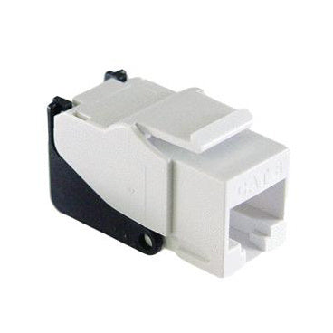 Legrand WP3560WH | Keystone Insert, Snap and Go, Cat 6, 4-Pair, 26 to 22 AWG Unshielded Twisted Pair Cable, T568A/B Wiring, ABS Plastic, White