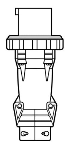 Legrand PS420P7W | Pin & Sleeve Plug, 3-Pole 4-Wire, 20A, 240V