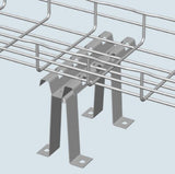Legrand UFS150/200PG | Under Floor Support, Steel, Pre-Galvanized, 8 L x 6 H inch