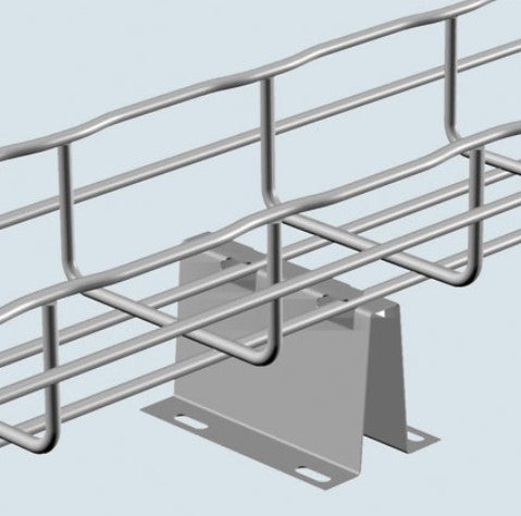Legrand UFS150/200PG | Under Floor Support, Steel, Pre-Galvanized, 8 L x 6 H inch