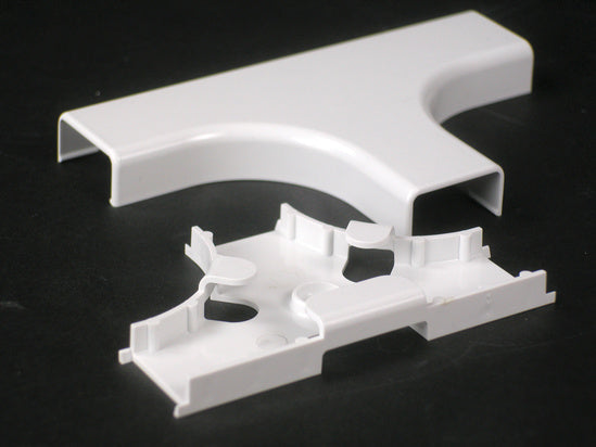Legrand 2815FO-FW | Uniduct 2800 Series Radiused Tee Fitting