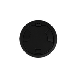 Legrand 8CTC2BK | 8" Recessed Poke-Thru Surface Style Cover, Black