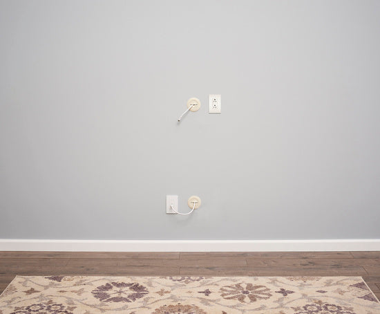 Legrand CMK60 | WALL GROMMET KIT 2 GROMMETS WITH HAND SA