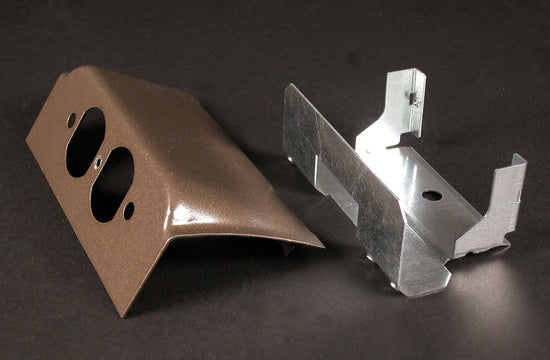 Legrand DSDWND-DG | Ds4000 downward duplex device plate