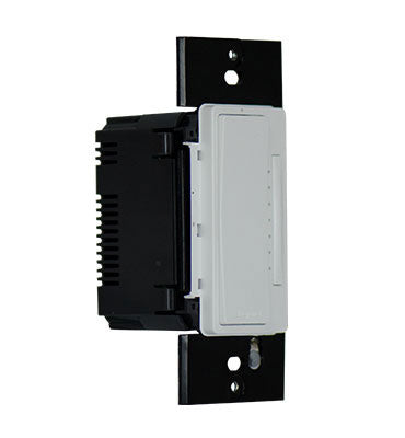 Legrand LC2103WH | RF Dimmer, In-Wall, Remote, Standard Electrical Box Mount, 120 Volt AC, 900 Megahertz, 3.03" Width x 4.8" Depth x 2.48" Height, White