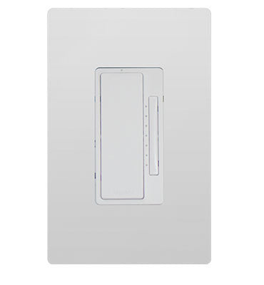 Legrand LC2103WH | RF Dimmer, In-Wall, Remote, Standard Electrical Box Mount, 120 Volt AC, 900 Megahertz, 3.03" Width x 4.8" Depth x 2.48" Height, White