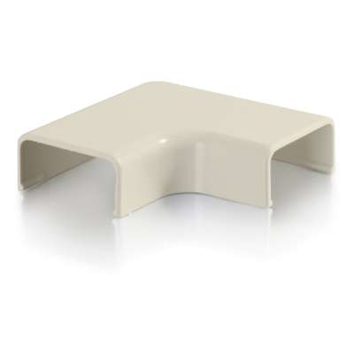 Legrand 16007 | Wiremold Uniduct 2800 90? Flat Elbow - Ivory (TAA Compliant)