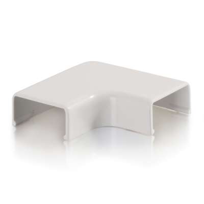 Legrand 16051 | Wiremold Uniduct 2700 90? Flat Elbow - White (TAA Compliant)