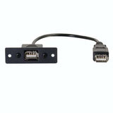 Legrand 16247 | Wiremold Audio/Video Interface Plates (AVIP) USB A Female to USB A Female Adapter (TAA Compliant)