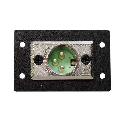 Legrand 16257 | Wiremold Audio/Video Interface Plates (AVIP) XLR 3-pin Male to Solder Cups (TAA Compliant)