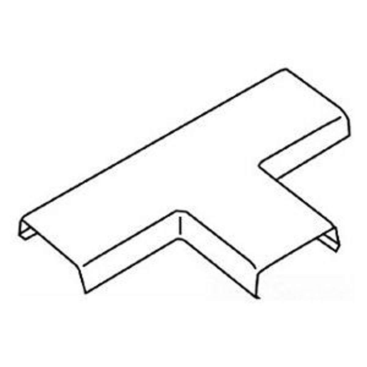Legrand 2315-WH | 2300 Series Tee Fitting, white