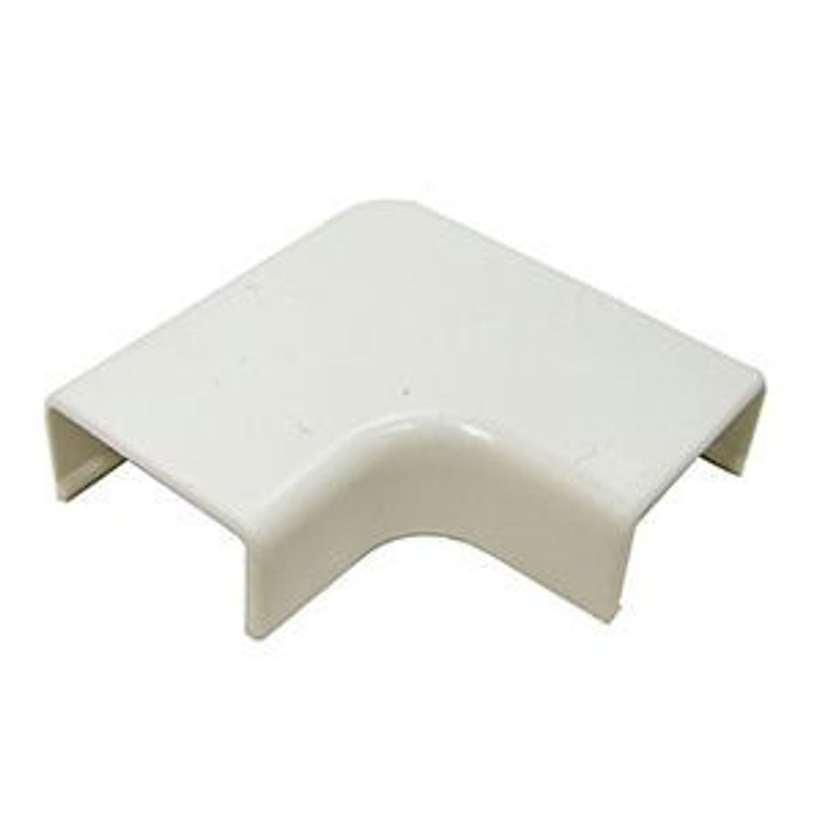 Legrand 2711-WH | Uniduct& 2700 Series Flat 90 Degree Fitting, White