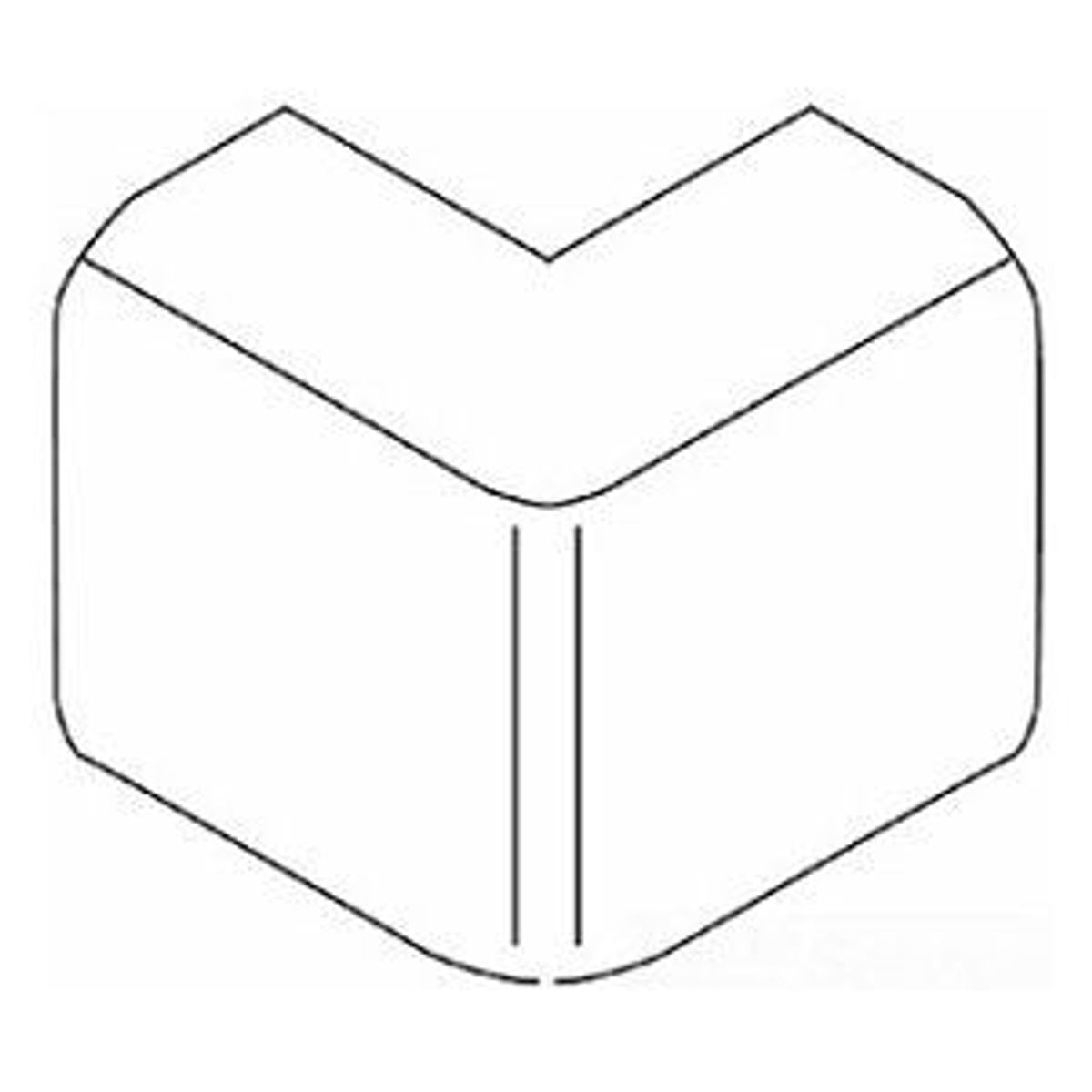 Legrand 2818-WH | Uniduct& 2800 Series Fittings